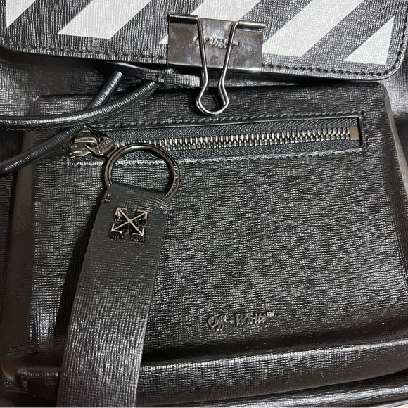 Used Off-White Diagonal Stripe Backpack - Picture 7 of 10